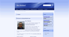Desktop Screenshot of alexmichinel.com